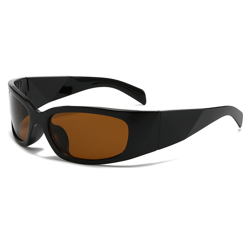 Dame sporty solbriller med moderne, ergonomisk design Luvikno