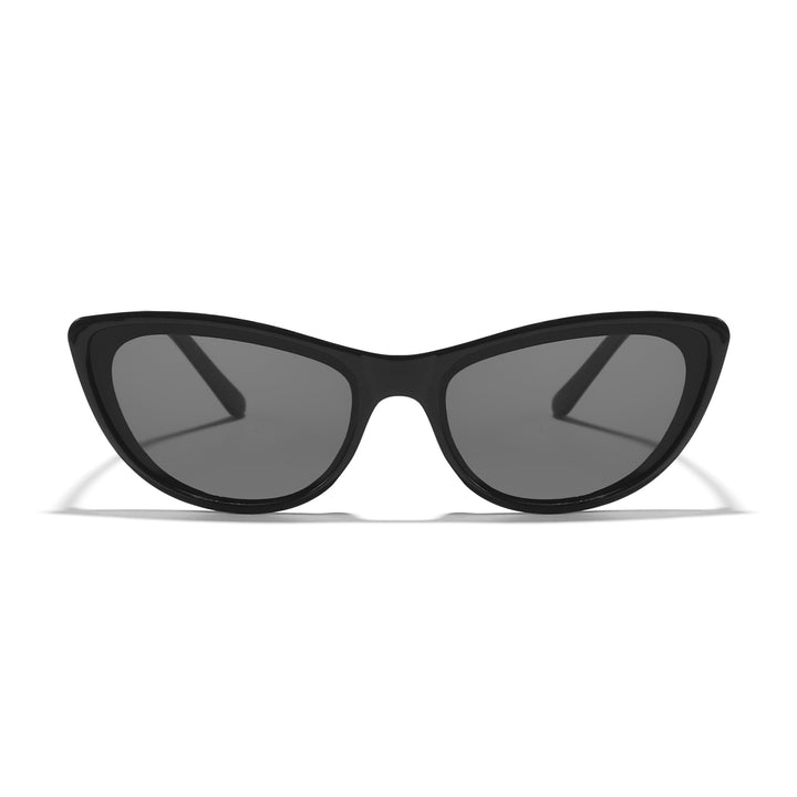 Dame moteriktig solbrille i iøynefallende dyremønster Luvikno