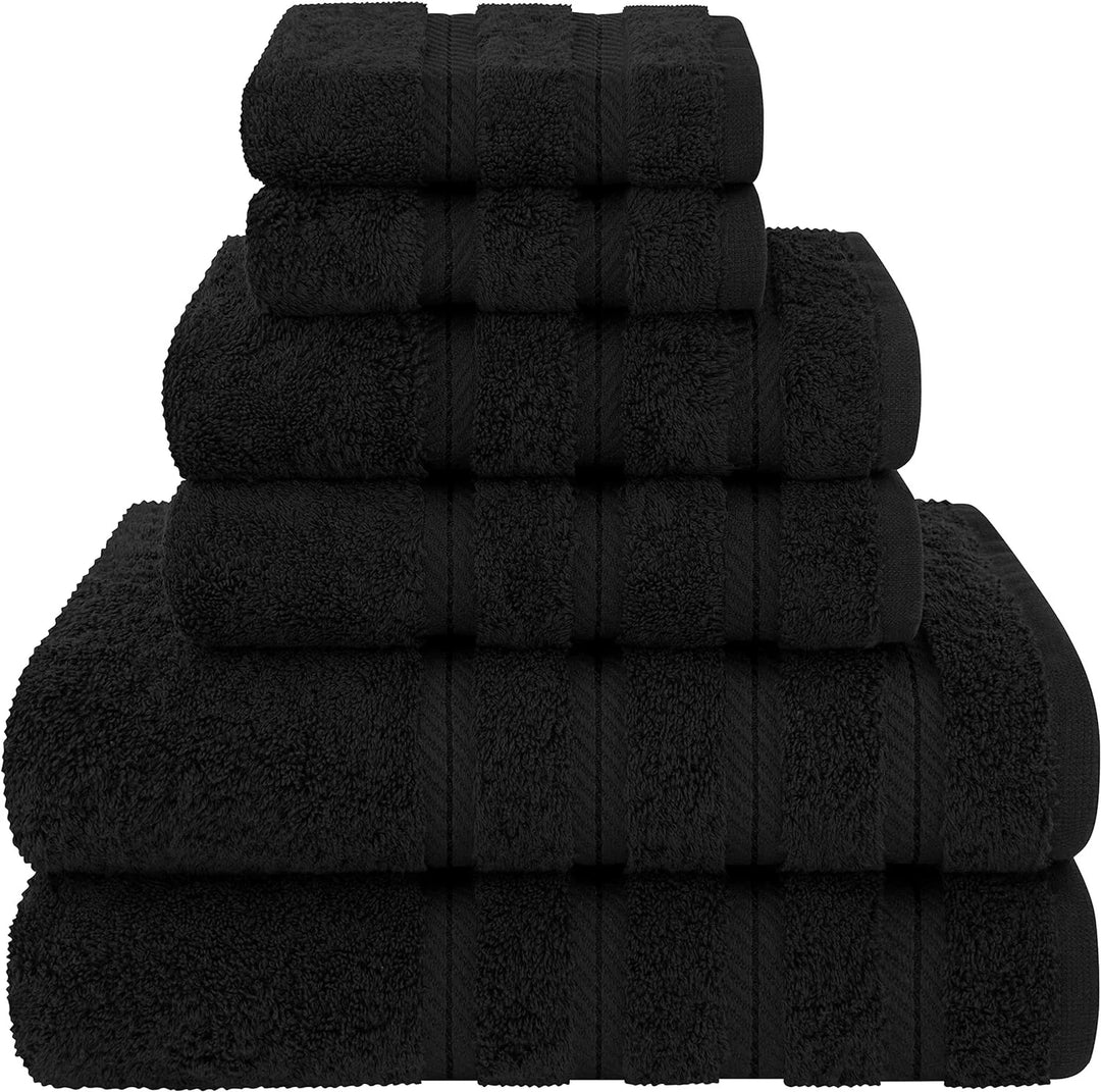 Luvikno | Elenora Casa Håndklær | Myke, Lett & Svært Absorberende | Premium Bomull | Elegante Hånd- & Ansiktshåndklær for Stilig Pleie