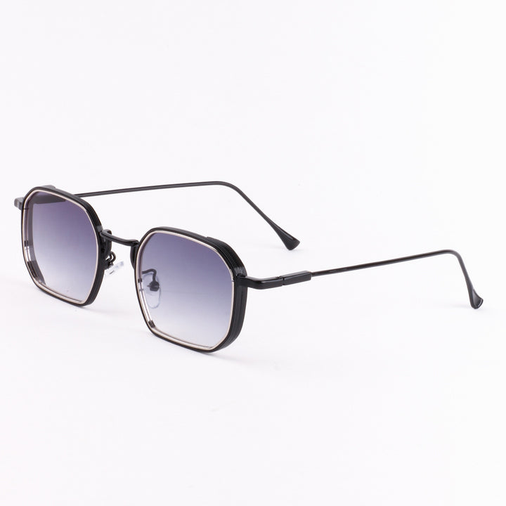 Dame moteriktig solbrille med stilfull, firkantet ramme og UV-beskyttelse Luvikno
