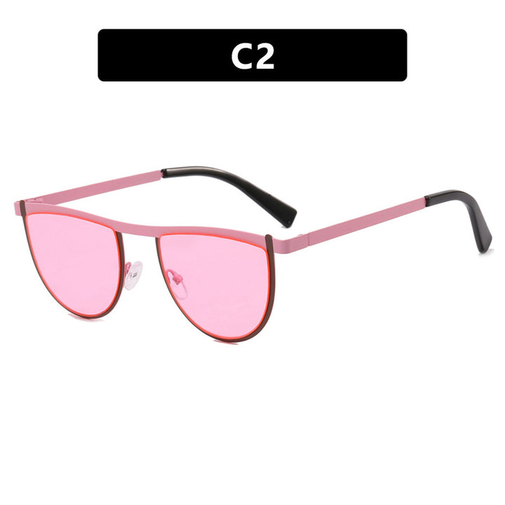 Dame elegant solbrille med moderne design og UV-beskyttelse Luvikno