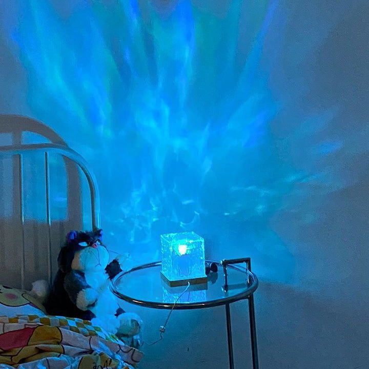 16-farge LED vannbølge lampe. | Luvikno