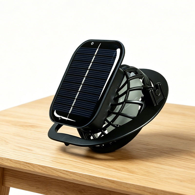 Unisex nan solardrevet bordvifte med integrert solarmodul Luvikno
