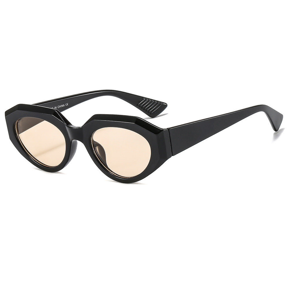 Dame trendy Cat-Eye solbriller Luvikno