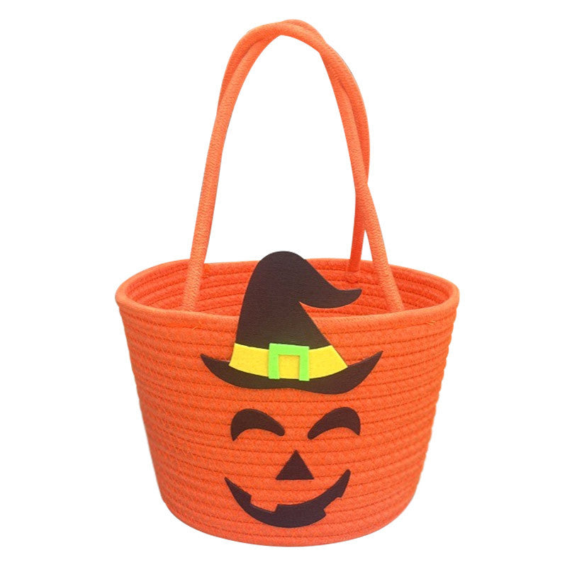 Dame Halloween Kurv med heksehatt-motiv Luvikno