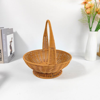 Unisex Finere Rattanserveringskurv Luvikno