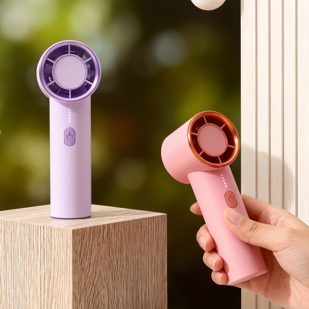 Damen Bærbar Håndvifte med USB-ladingsfunksjon og fleksibelt design Luvikno