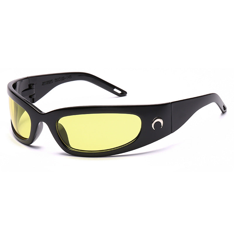 Dame sporty solbriller med ergonomisk design Luvikno