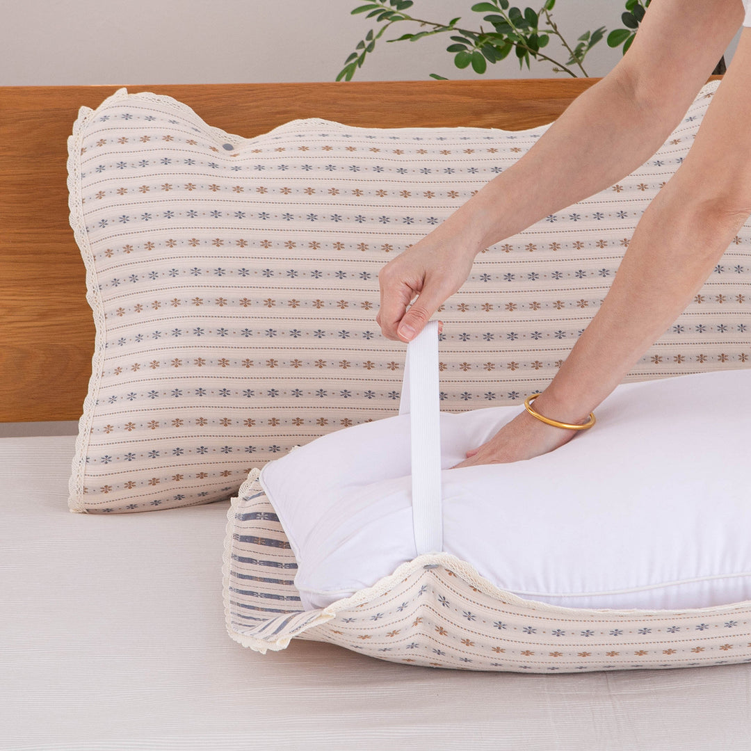 Dame ergonomisk pute med avtakbart trekk Luvikno