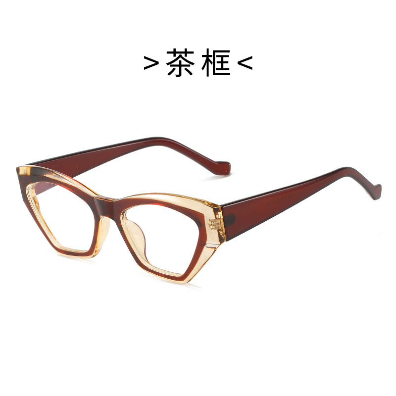 Dame Cat-Eye solbrille med UV-beskyttelse Luvikno
