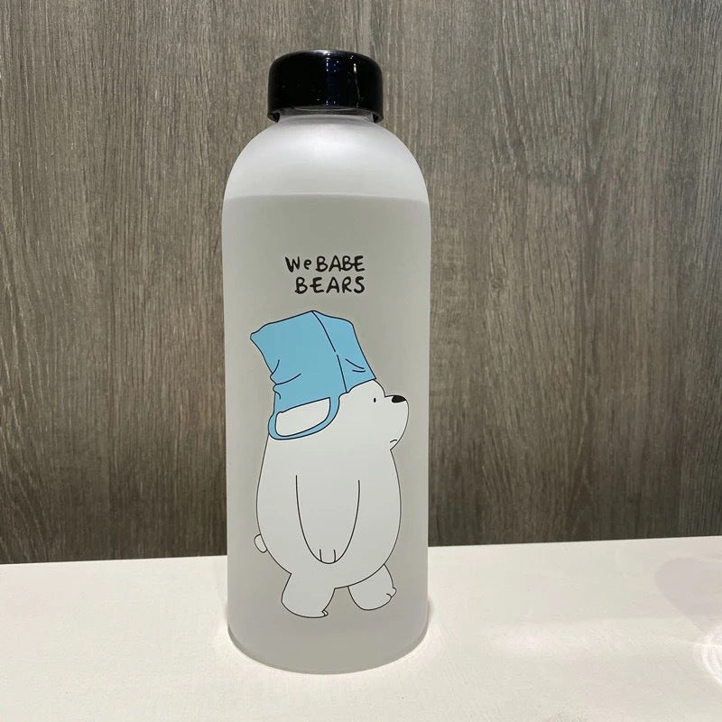 Dame kreativ drikkeflaske med lekent pandadesign Luvikno