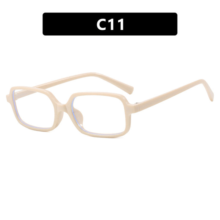 Dame kvadratisk solbrille med unikt, ekstravagant design og UV-beskyttelse Luvikno