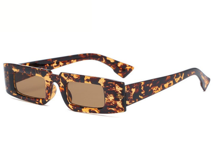 Dame vintage-inspirerte solbriller i geometrisk design Luvikno