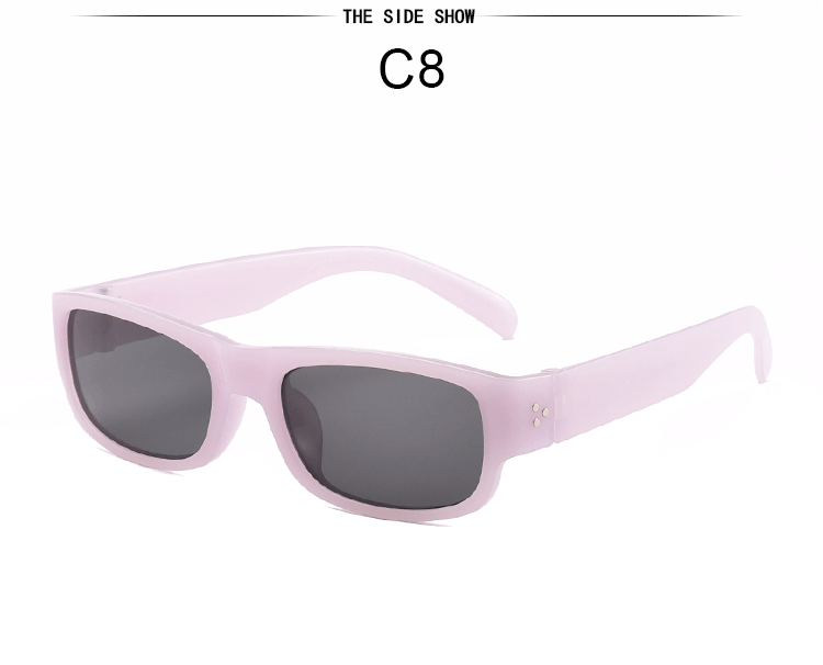 Dame elegant solbrille med moderne ramme Luvikno