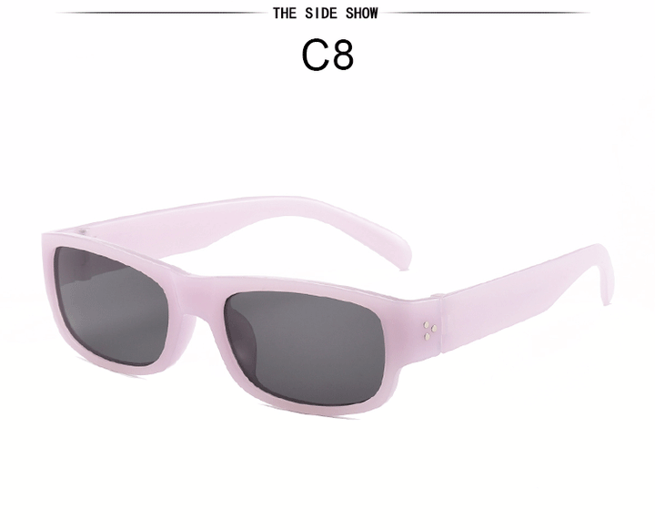 Dame elegant solbrille med moderne ramme Luvikno
