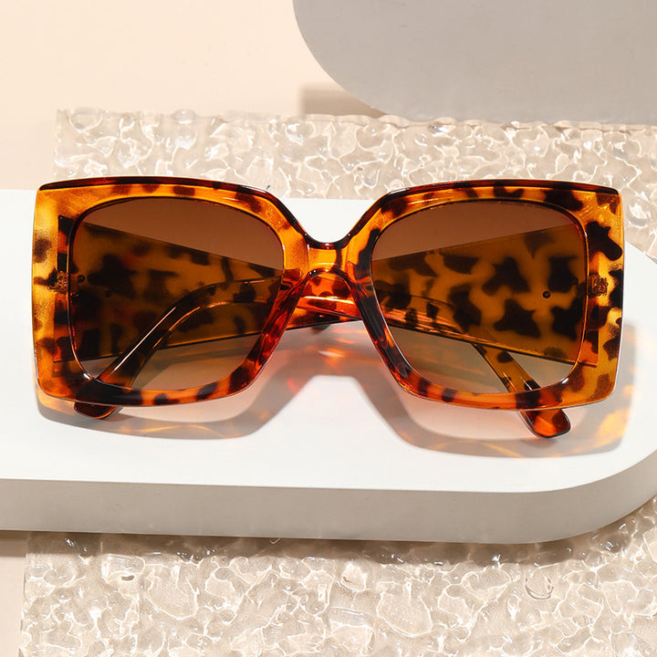 Dame Overdimensjonert Leo-solbrille Luvikno