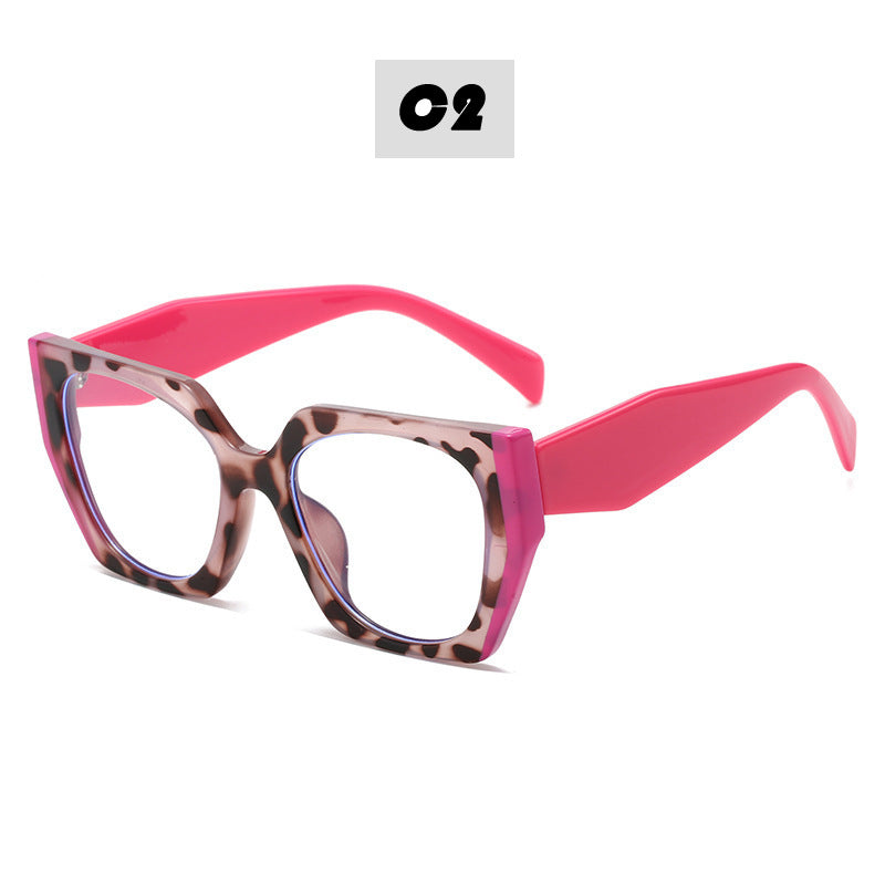 Dame Modisk Oversized Brille Luvikno