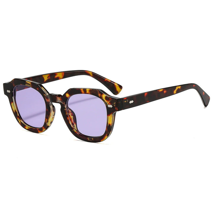 Dame solbrille i moderne design med polariserte linser Luvikno