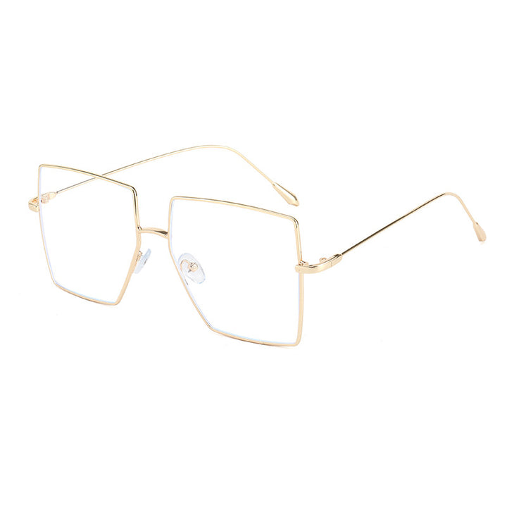 Dame moteriktig firkantet brille Luvikno
