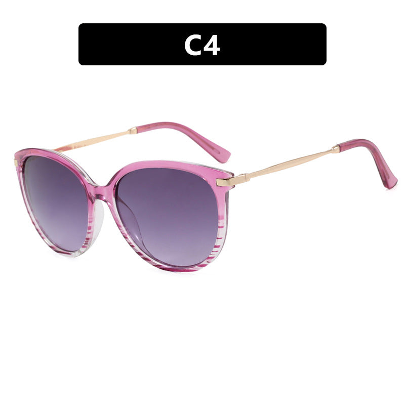 Dame solbriller i trendy Cat-Eye design med lett ramme og UV-beskyttelse Luvikno