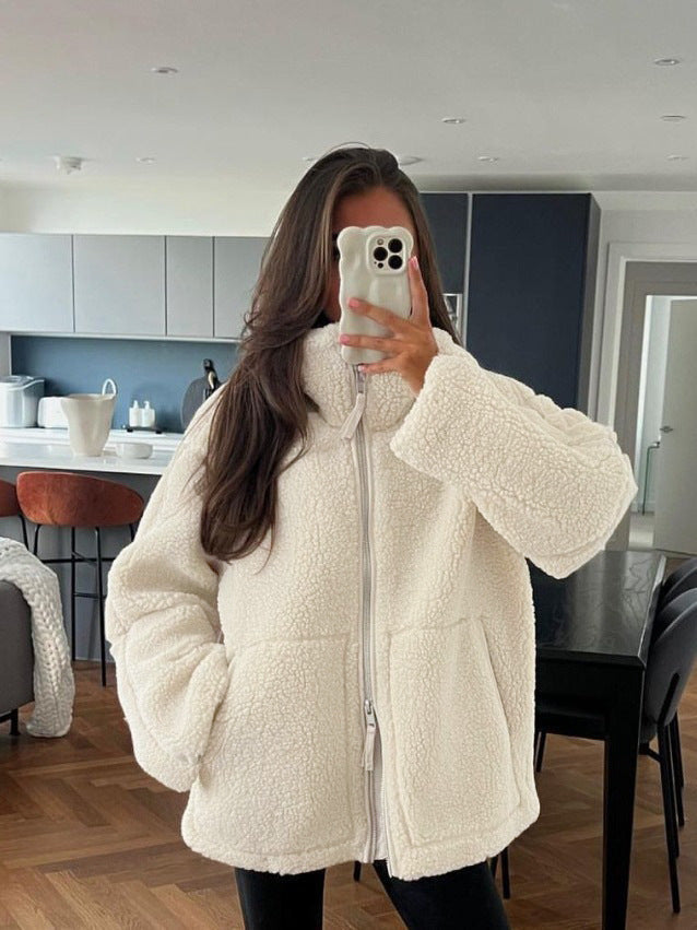 Luvik | Damer Oversized Fleecejakke