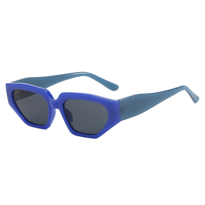 Dame stilige oversized solbriller Luvikno