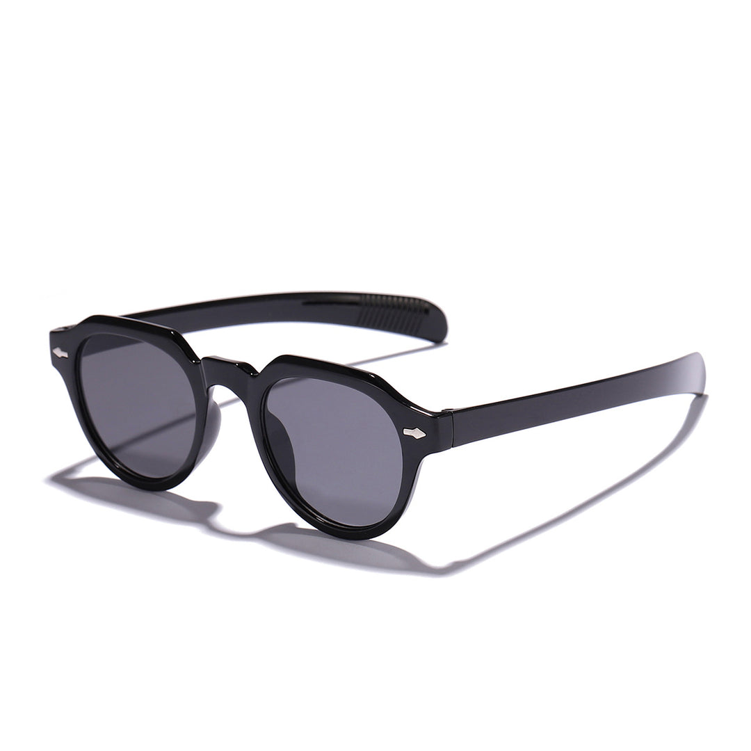 Dame solbrille med stillegående og unik ramme Luvikno