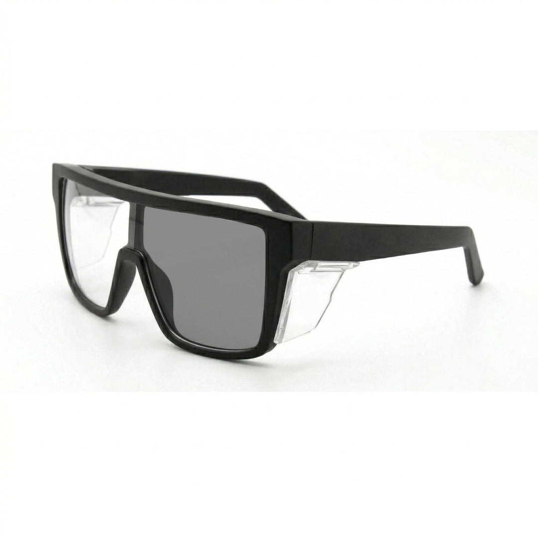 Dame sport solbriller i moderne design med bred ramme og polariserende linser Luvikno