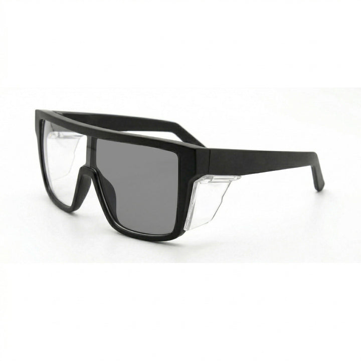 Dame sport solbriller i moderne design med bred ramme og polariserende linser Luvikno