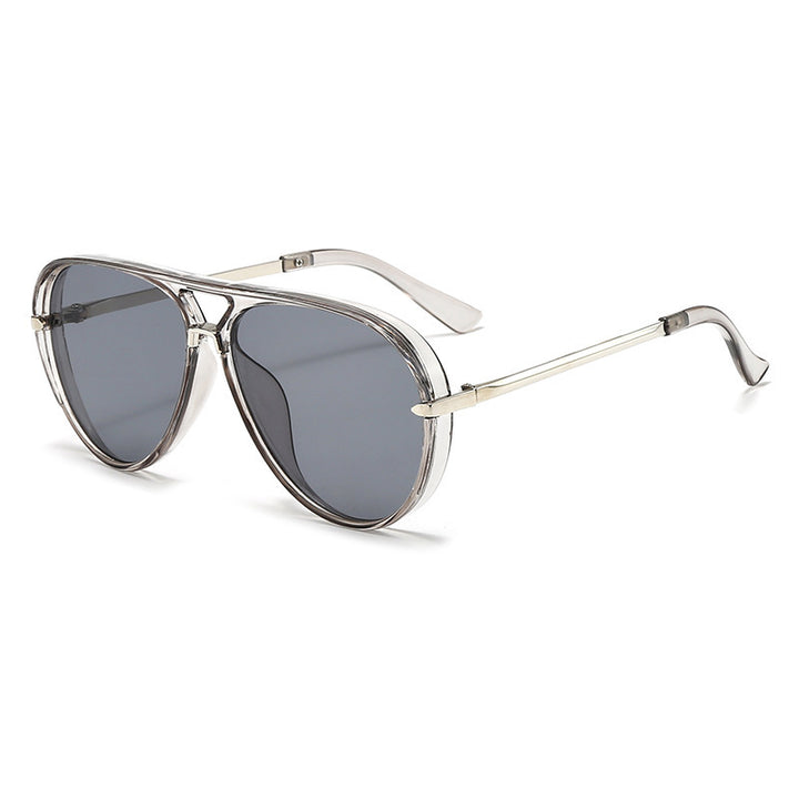Dame pilot-solbrille med moderne metallramme og UV-beskyttelse Luvikno