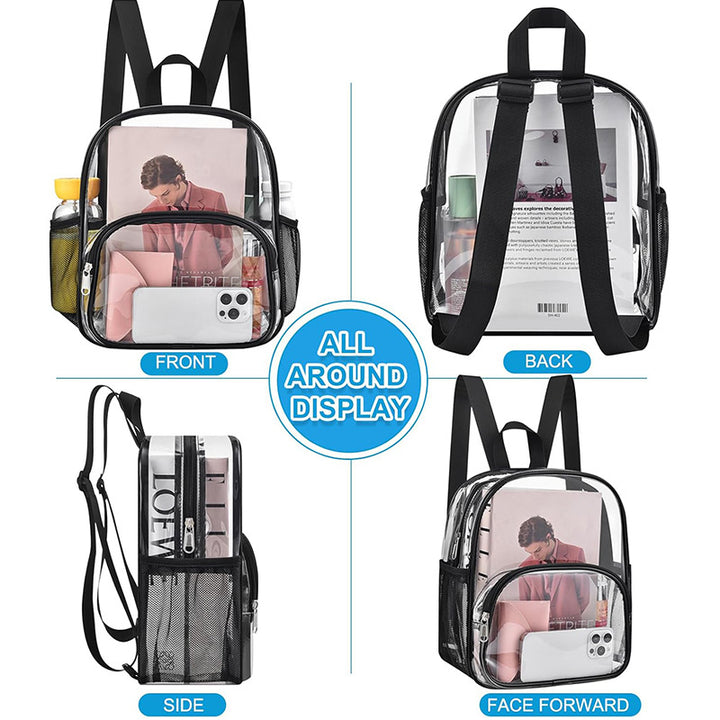 Unisex transparent komfort ryggsekk Luvikno