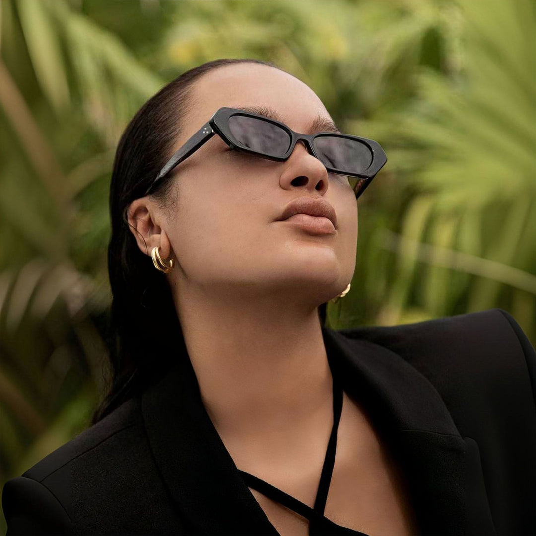 Dame Hexagon solbrille Luvikno