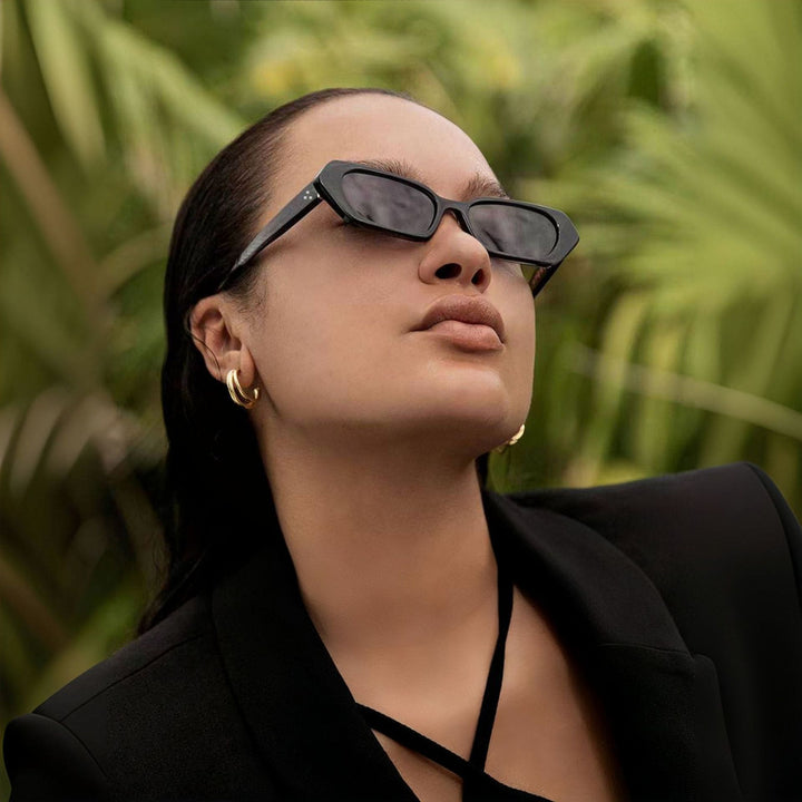 Dame Hexagon solbrille Luvikno