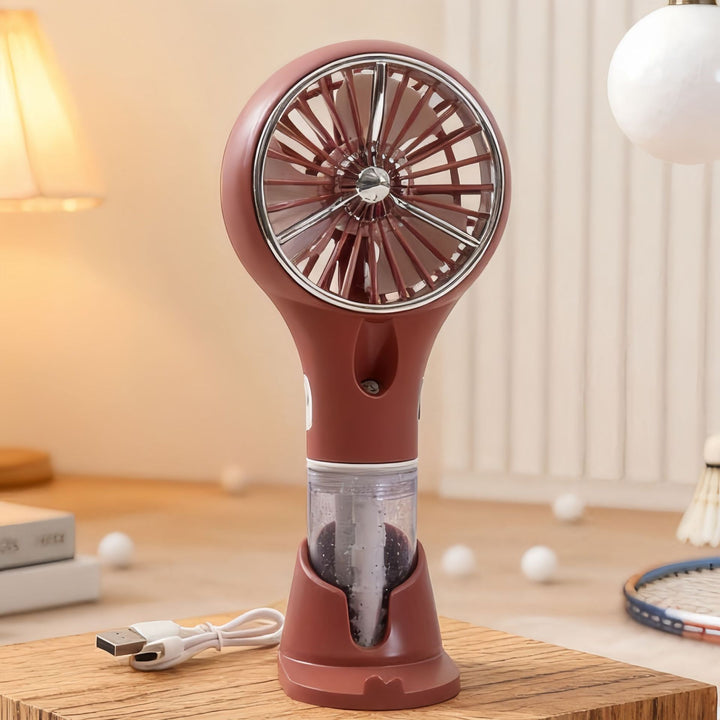 Damer Bærbar Sprayvifte med USB-ladingsfunksjon og ergonomisk grep Luvikno
