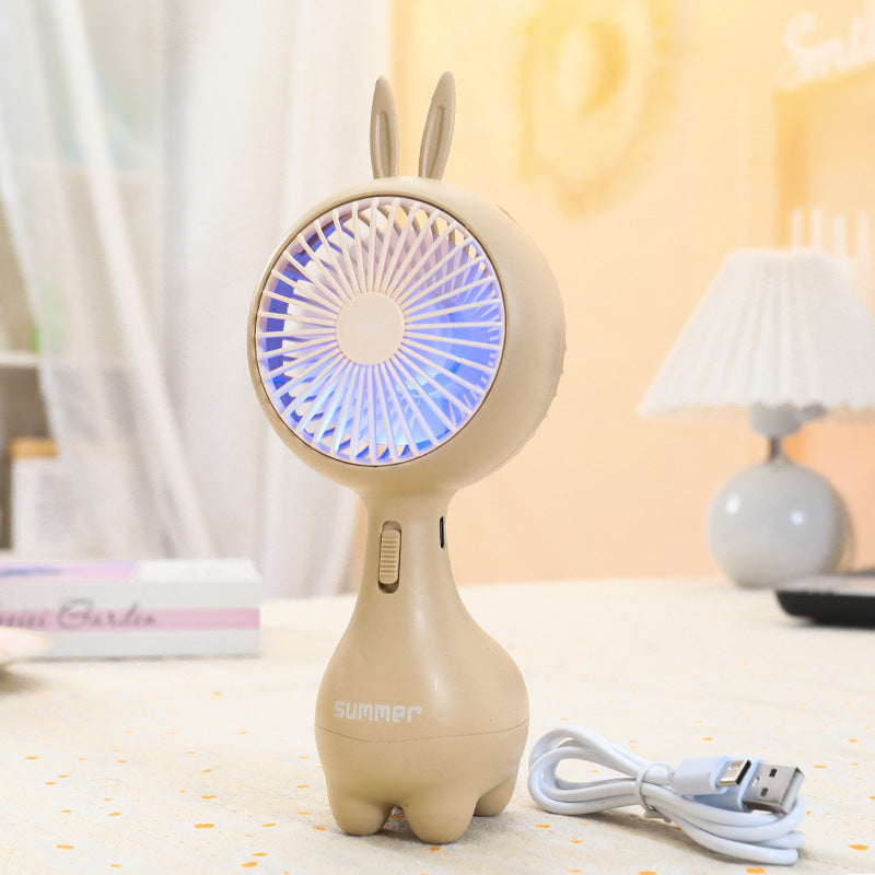 Dame portable mini håndvifte med fleksibel monteringsmekanisme Luvikno