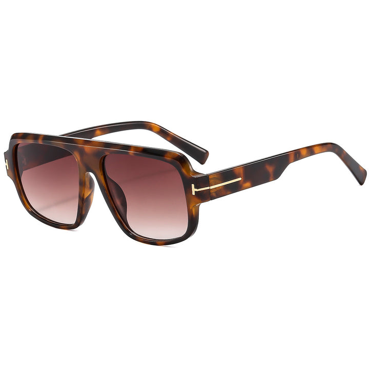 Dame trendy firkantet solbrille Luvikno