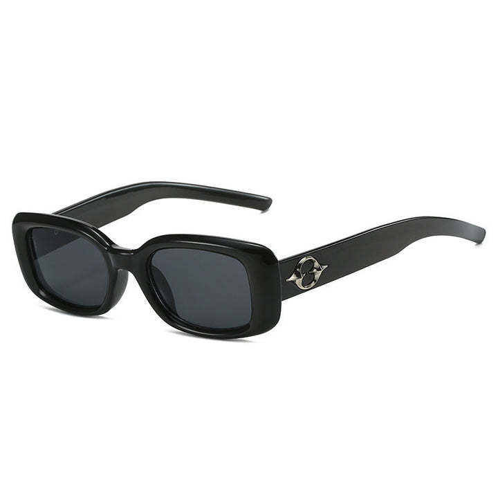 Dame trendy firkantet solbrille Luvikno