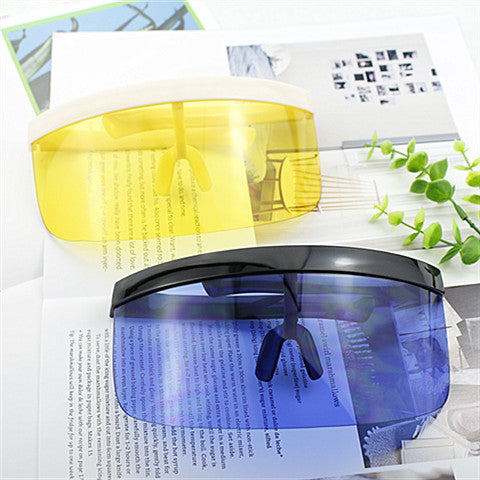 Dame Sport-solbriller i futuristisk design Luvikno