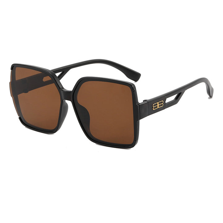 Damer Oversized Solbriller med markant firkantet design Luvikno