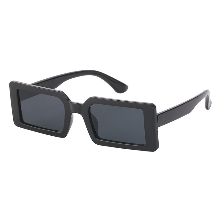 Dame moteriktig transparent hjørne solbrille Luvikno