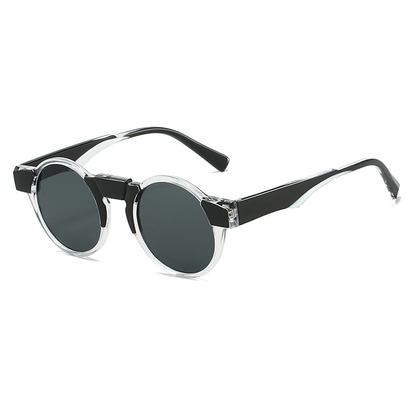 Dame moteriktig lesebrille med innovativt rundt rammedesign Luvikno