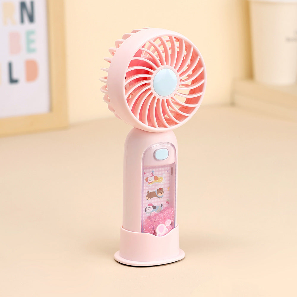Mini oppladbar skrivebordsvifte Luvikno