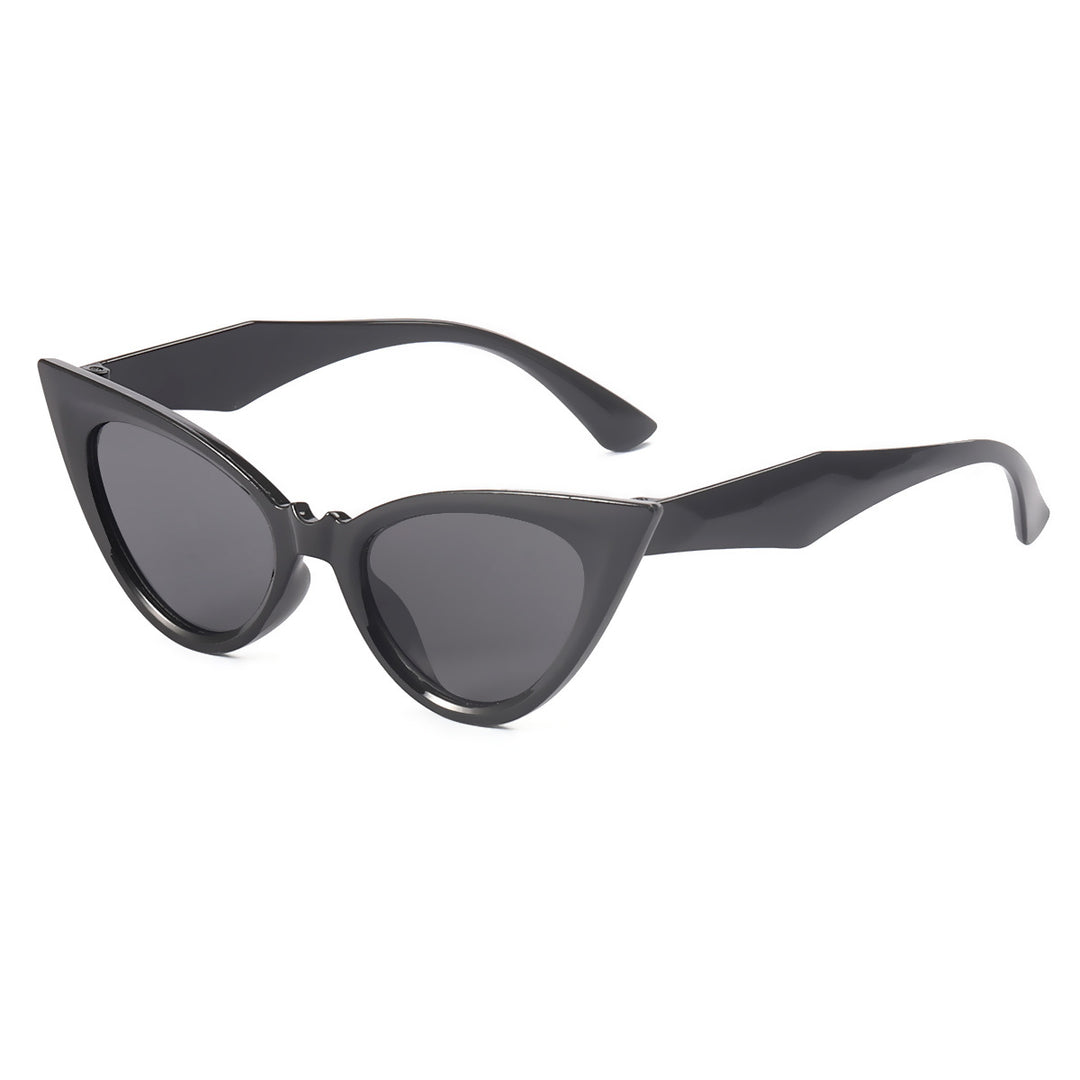 Dame Modische Katzenaugen Solbrille Luvikno