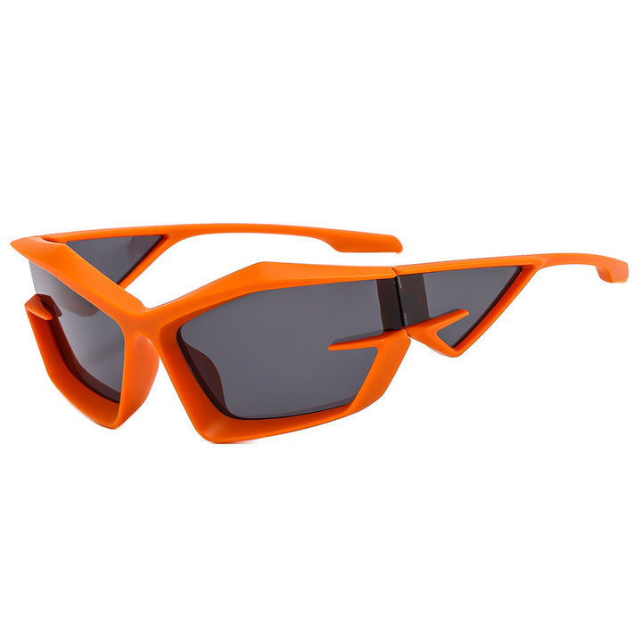 Dame Sportslig Performance-solbrille med ergonomisk design Luvikno