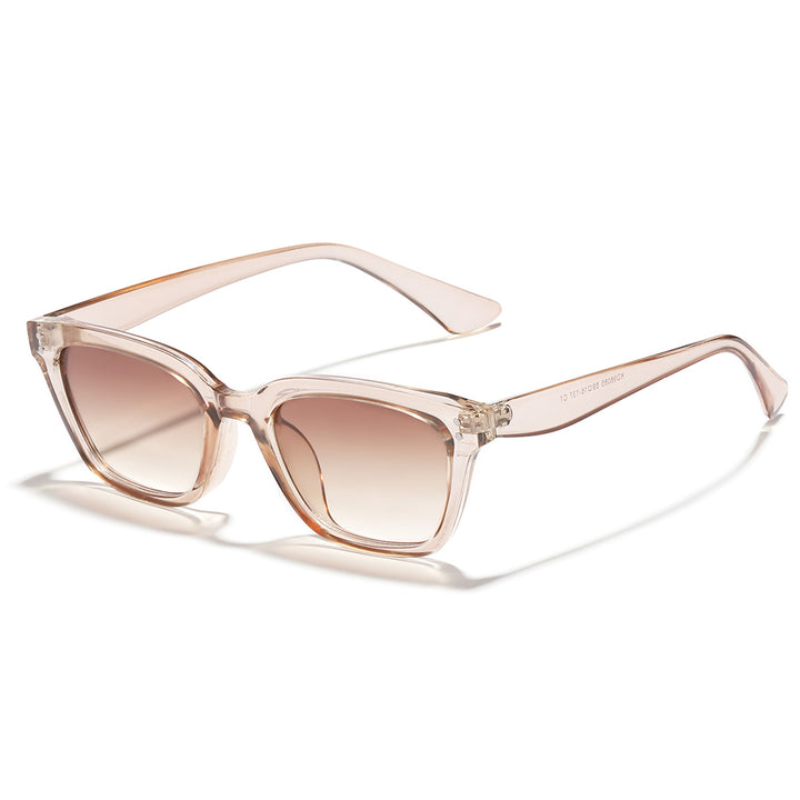 Damer oversized solbriller med moderne, myk fargegradient Luvikno