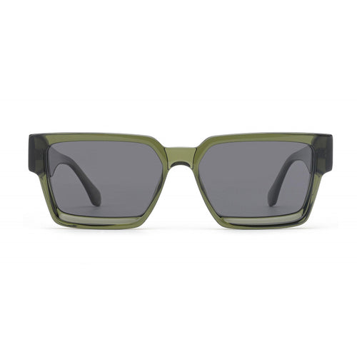 Dame moteriktig solbrille i stilfull design med bred ramme Luvikno