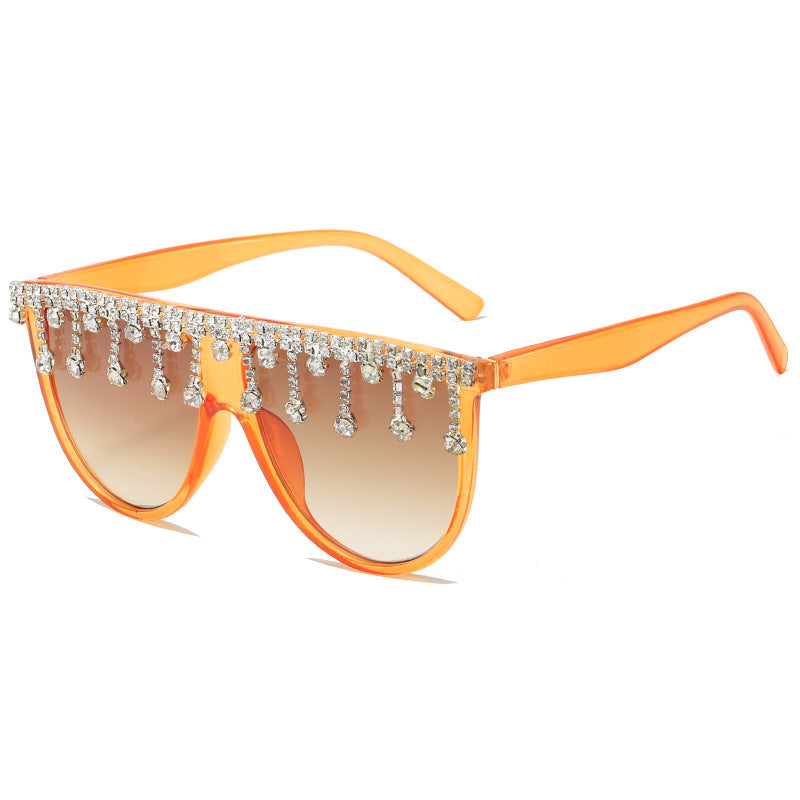 Dame Dekorativ Glamour-solbrille Luvikno