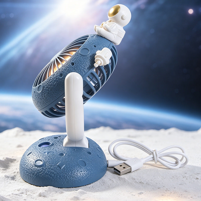 Dame Bærbar USB Bordvifte med kreativt Astronautdesign Luvikno