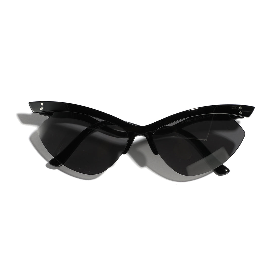 Dame Cat-Eye solbriller med ergonomisk design og UV-beskyttelse Luvikno
