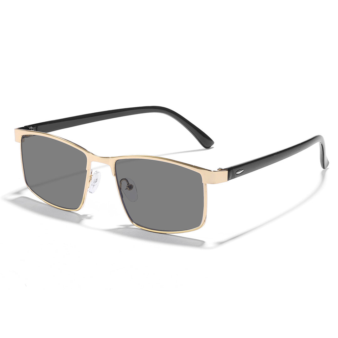 Dame elegant brille med lett metallramme Luvikno